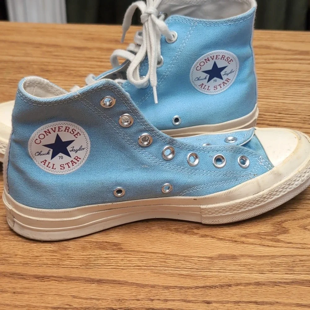 Converse Chuck Taylor All Star CDG Play High Top Light Blue US Men 6 Women 8